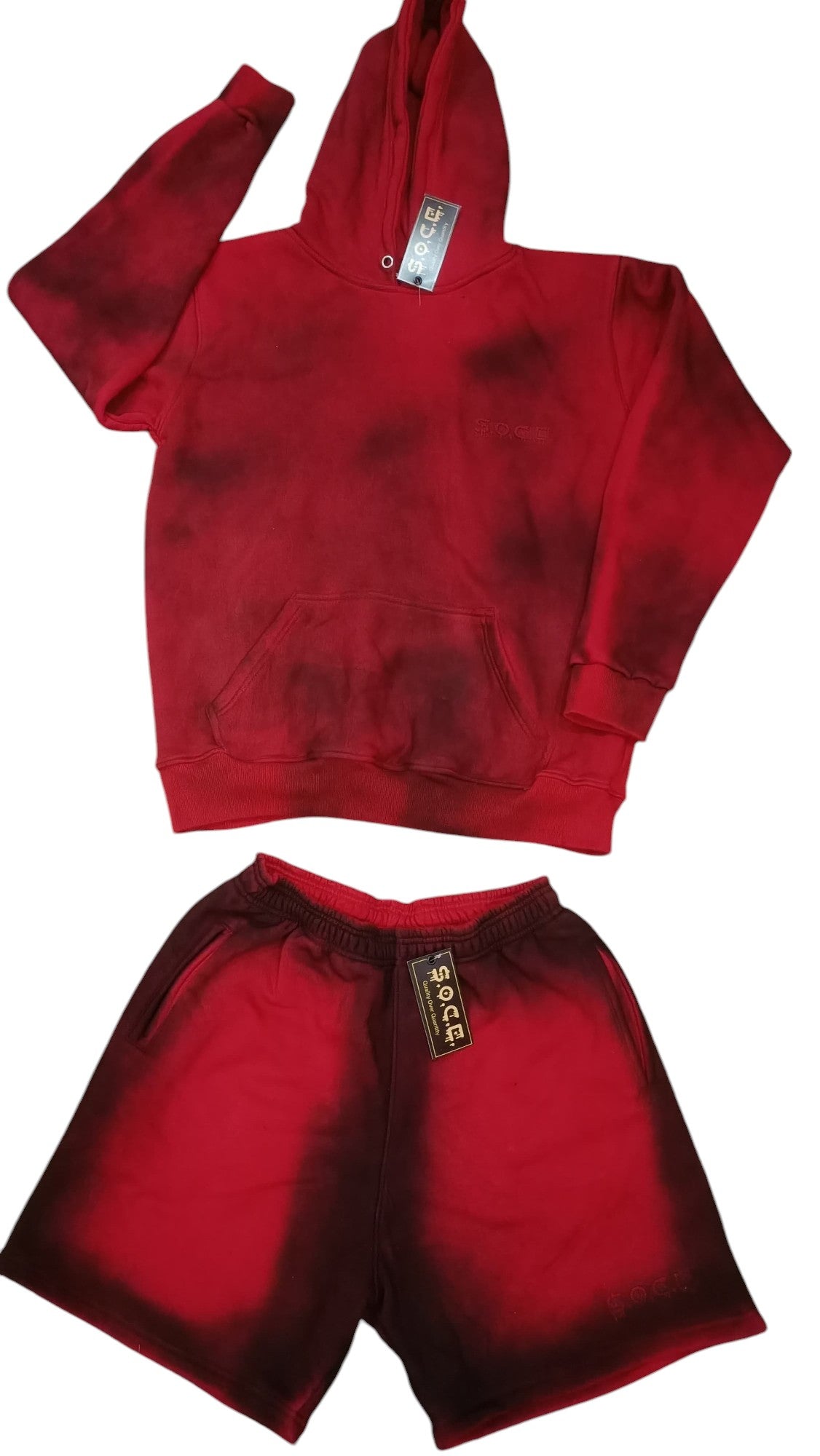 Faded Blank Hoodie/Short