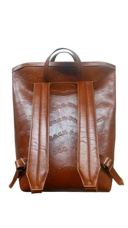 Genuine Leather Backpack