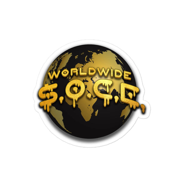 S.O.C.E. "Worldwide" Stickers