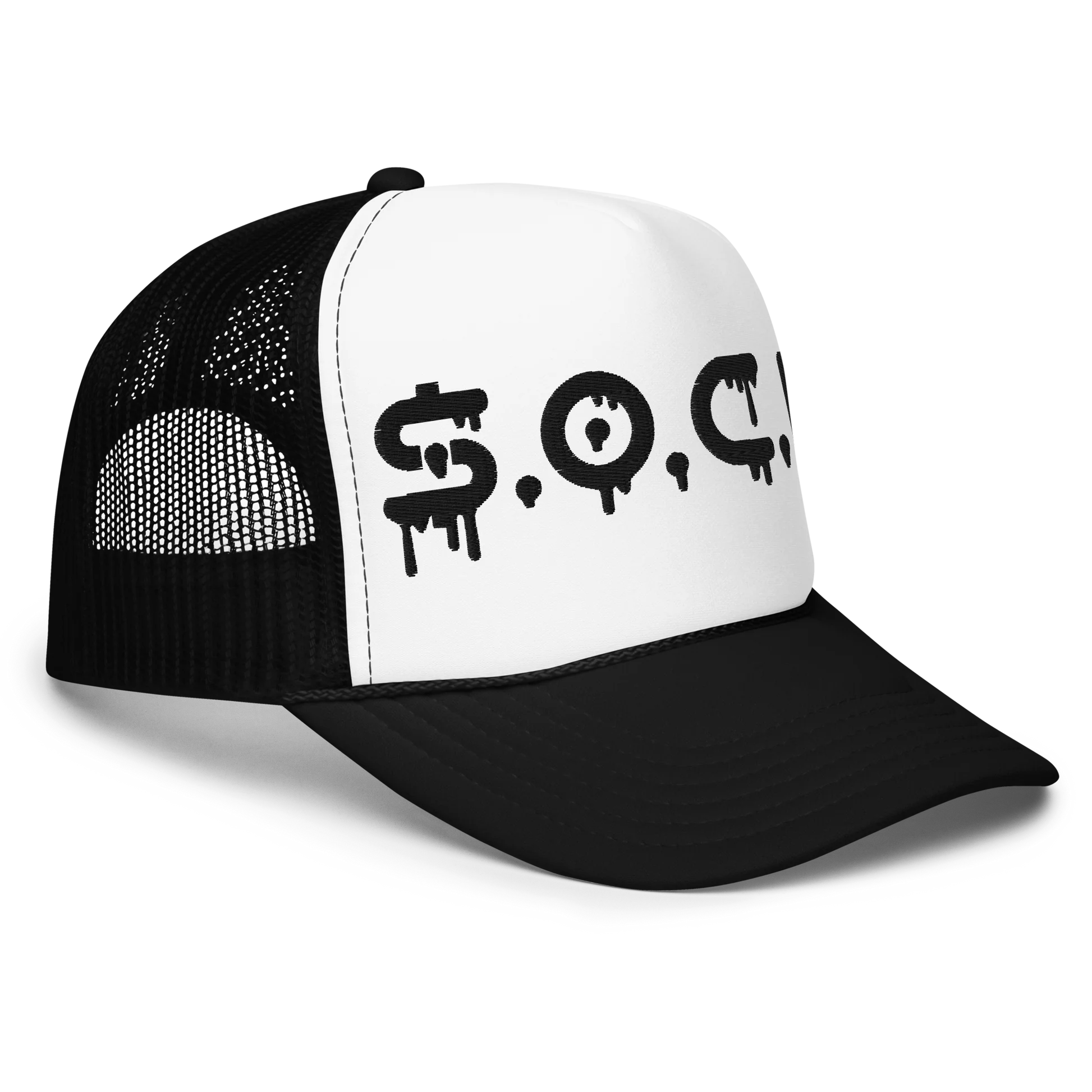 s.o.c.e. trucker hat s.o.c.e. trucker hat