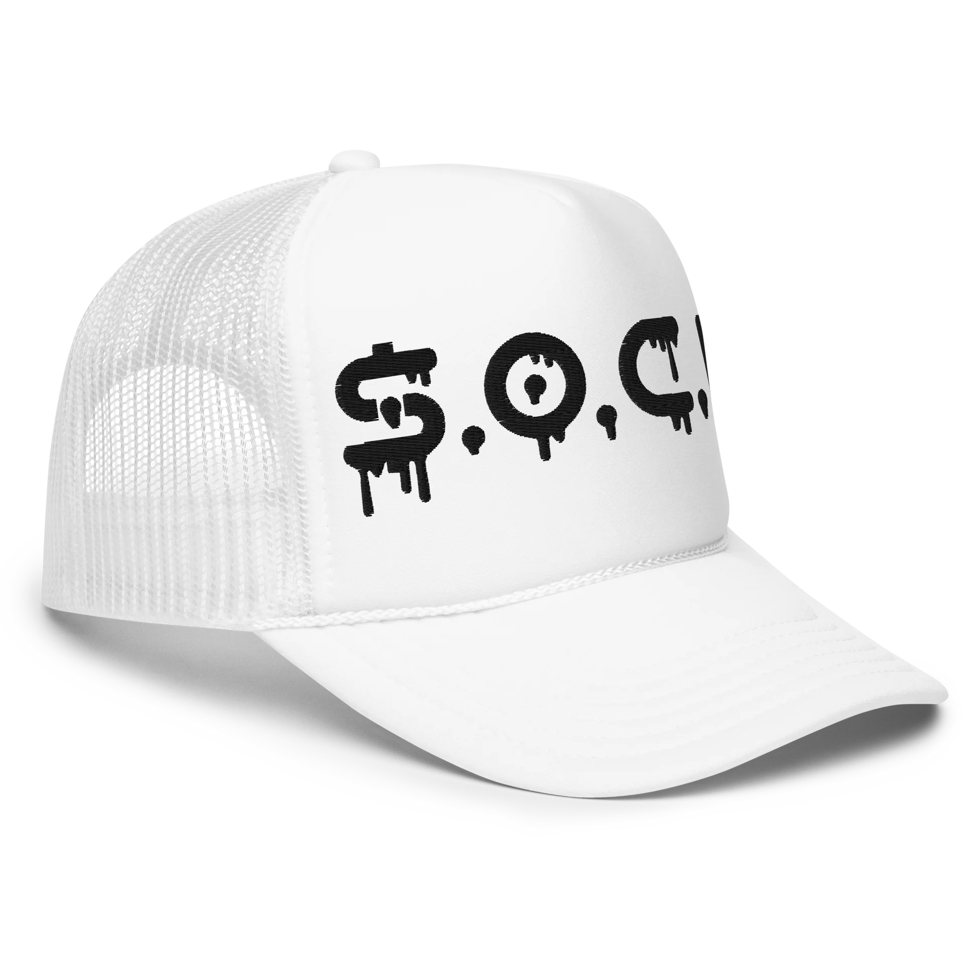 s.o.c.e. trucker hat s.o.c.e. trucker hat